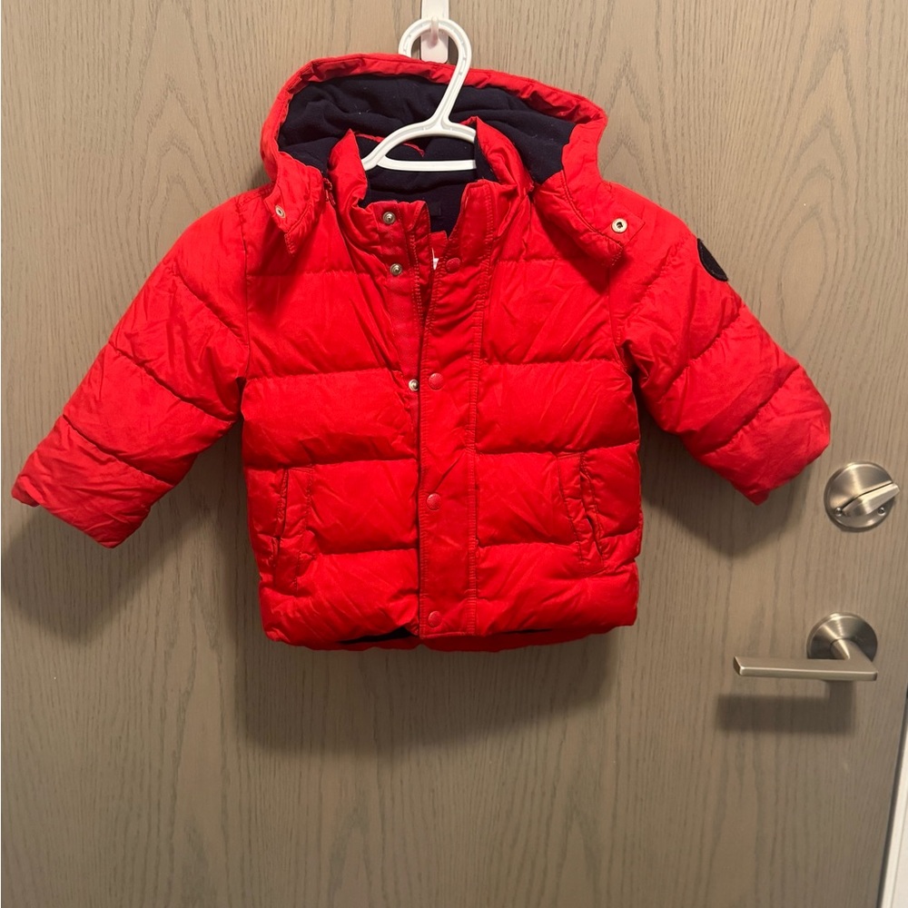 GAP Baby Red Down Jacket